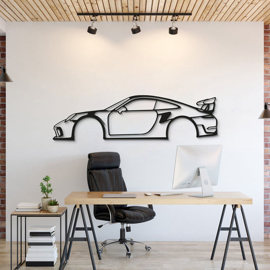 911 GT3 RS Arte de Pared de Metal - MT0857