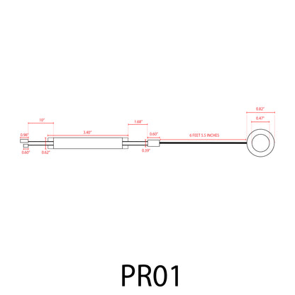 PR01 12/24v Body Infrared PIR Motion Sensor Switch Control for LED Light - Tampa Home & Garden Store