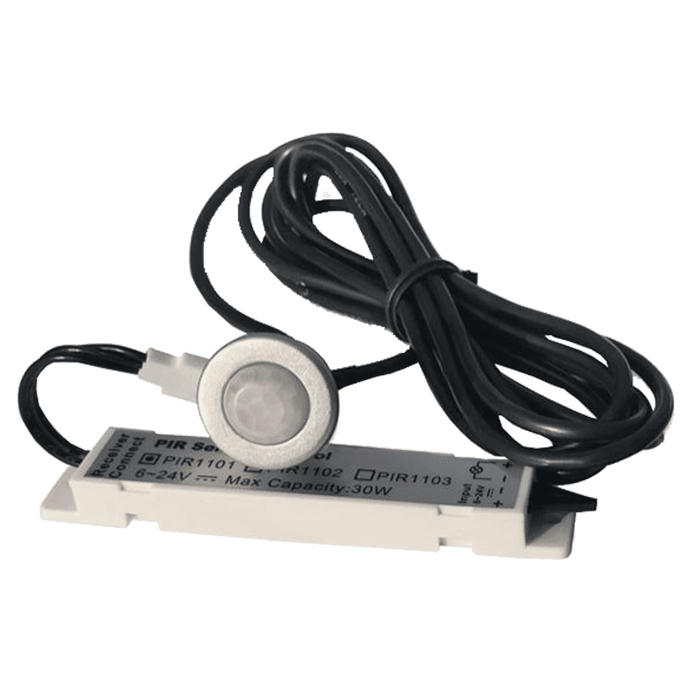 Interruptor de control de sensor de movimiento infrarrojo PIR corporal PR01 de 12/24 V para luz LED