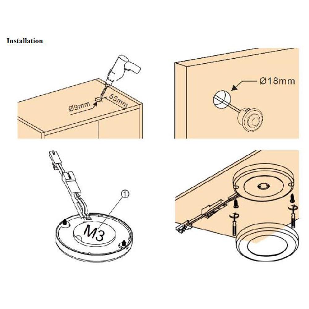 Interruptor de control de sensor de movimiento infrarrojo PIR corporal PR01 de 12/24 V para luz LED