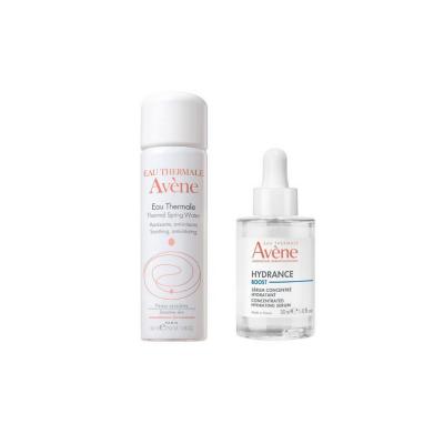 Avène Hydrance Boost hydrating serum and thermal water 2-piece face serum set on Tampa Home & Garden Store