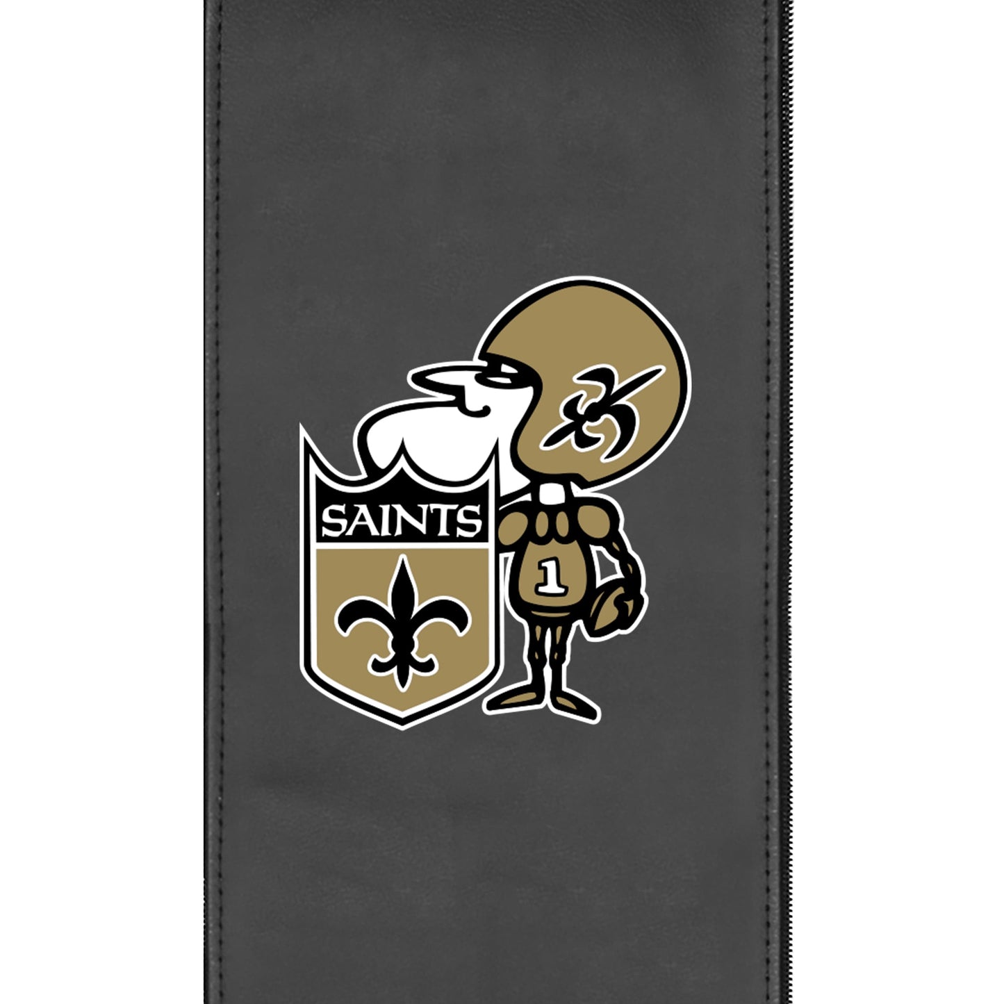 Game Rocker 100 con el logotipo clásico de los New Orleans Saints