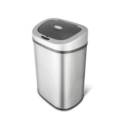 Bote de Basura de Cocina de Acero Inoxidable de 21 Galones con Tapa con Sensor de Movimiento