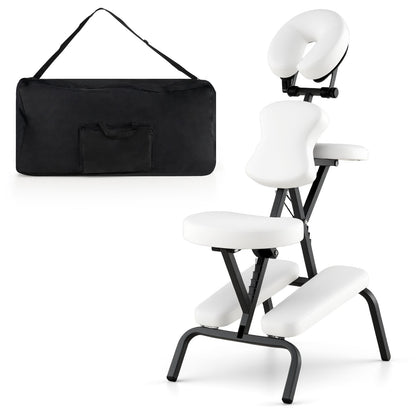 PU Leather Pad Travel Massage Chair with