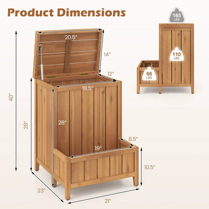 Package Delivery Box and Planter Box For Outdoors