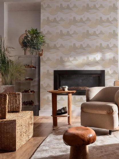 Painted Mesa Wallpaper, neutral - Tampa Home & Garden Store