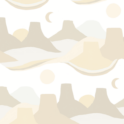 Painted Mesa Wallpaper, neutral - Tampa Home & Garden Store
