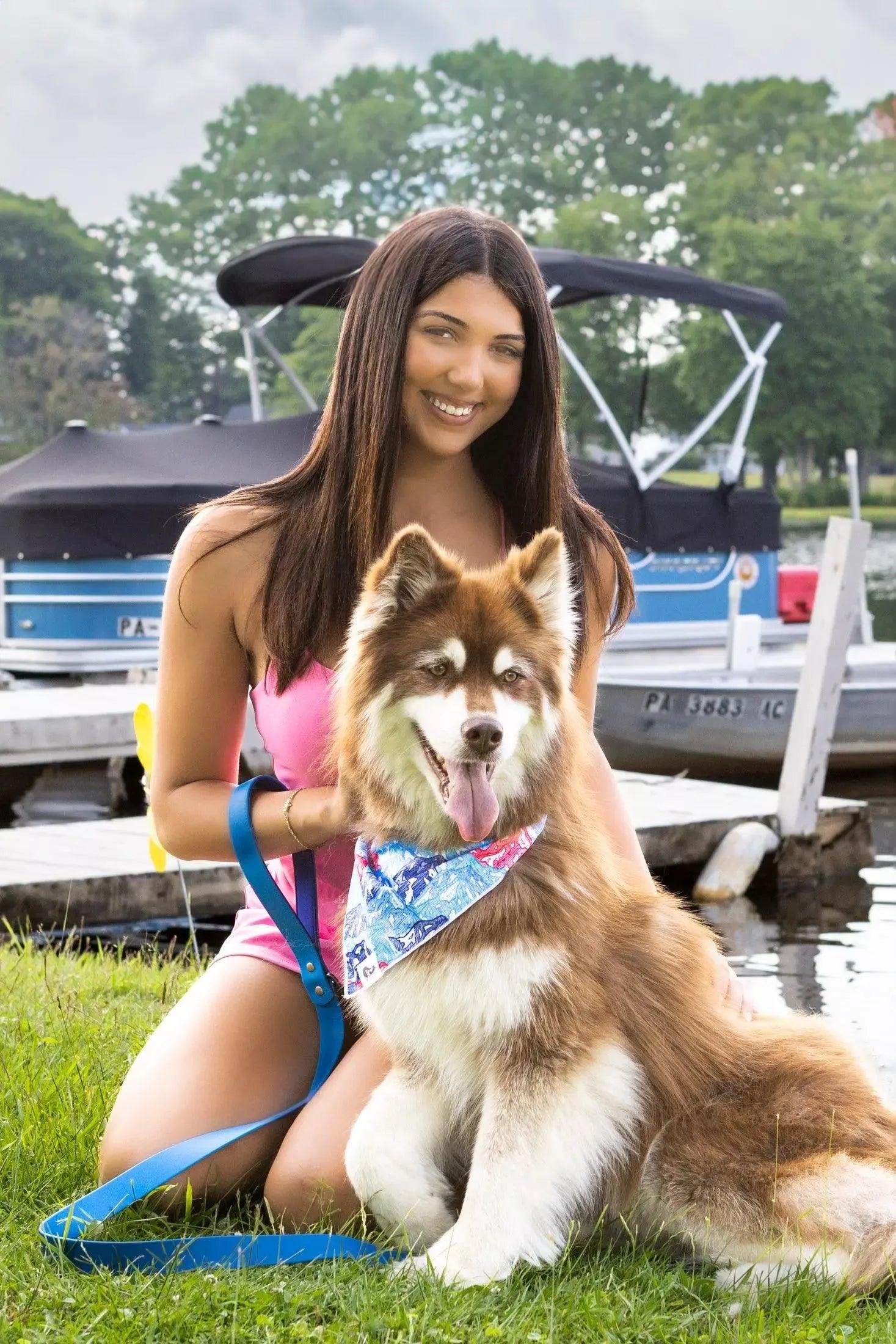Painted Peaks Dog Bandana - Tampa Home & Garden Store