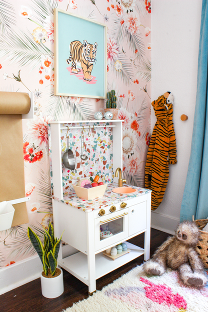 Palm Springs Wallpaper, peach - Tampa Home & Garden Store