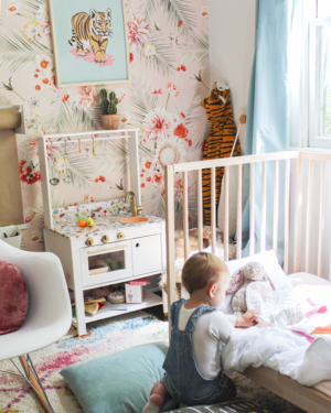 Palm Springs Wallpaper, peach - Tampa Home & Garden Store
