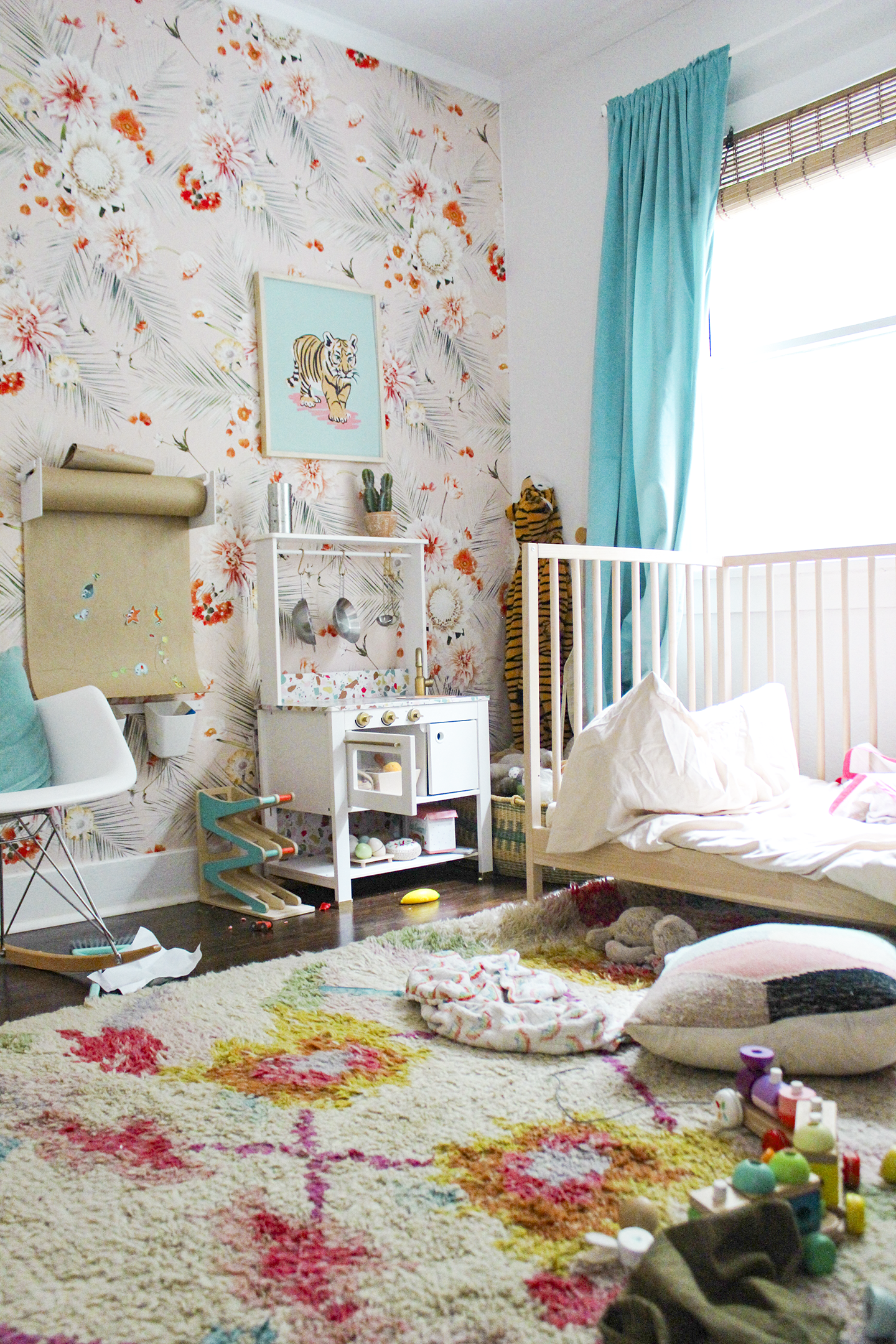 Palm Springs Wallpaper, peach - Tampa Home & Garden Store