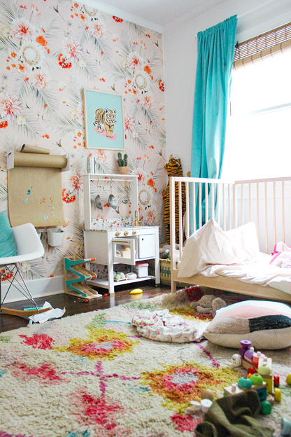Palm Springs Wallpaper, peach - Tampa Home & Garden Store
