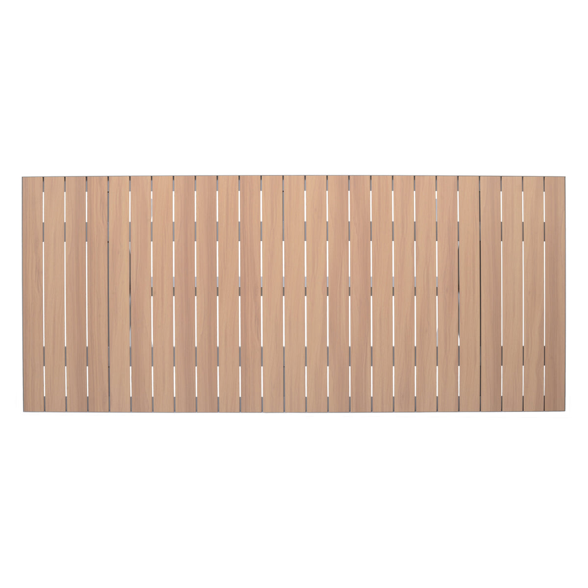 Panama Light Rectangular Table outdoor wood slat panel design by LifestyleGarden US on Tampa Home & Garden Store