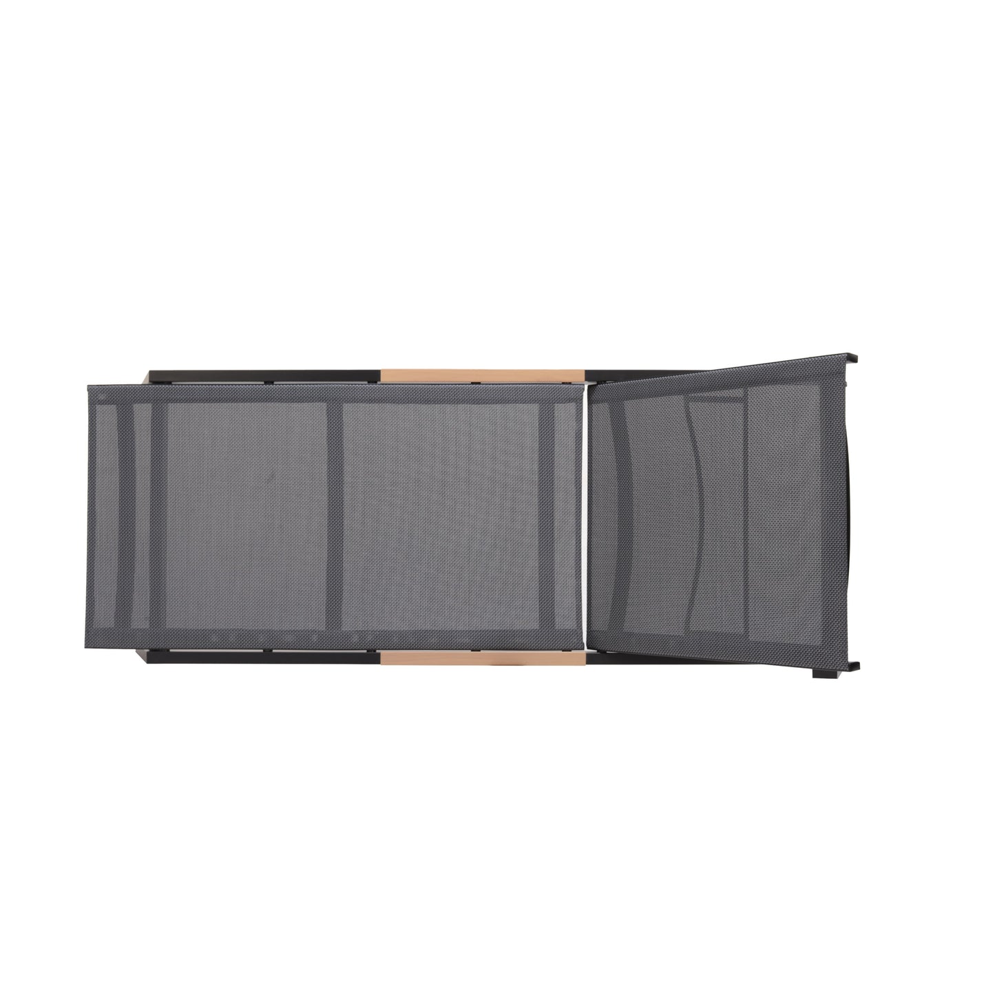 Panama Dark Sun Lounger, LifestyleGarden US, 1pc outdoor sunlounger in dark gray weave on Tampa Home & Garden Store