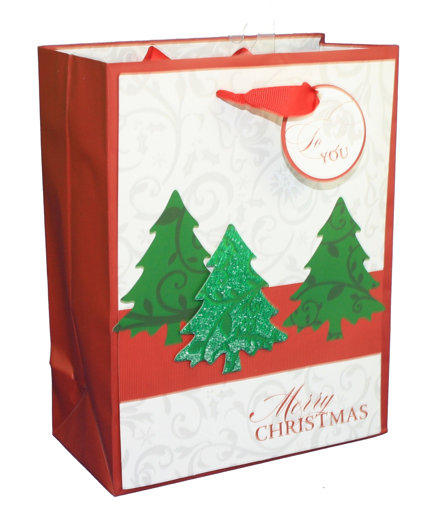 Paper Images Handmade Gift Bag - Pinecones Medium - Tampa Home & Garden Store
