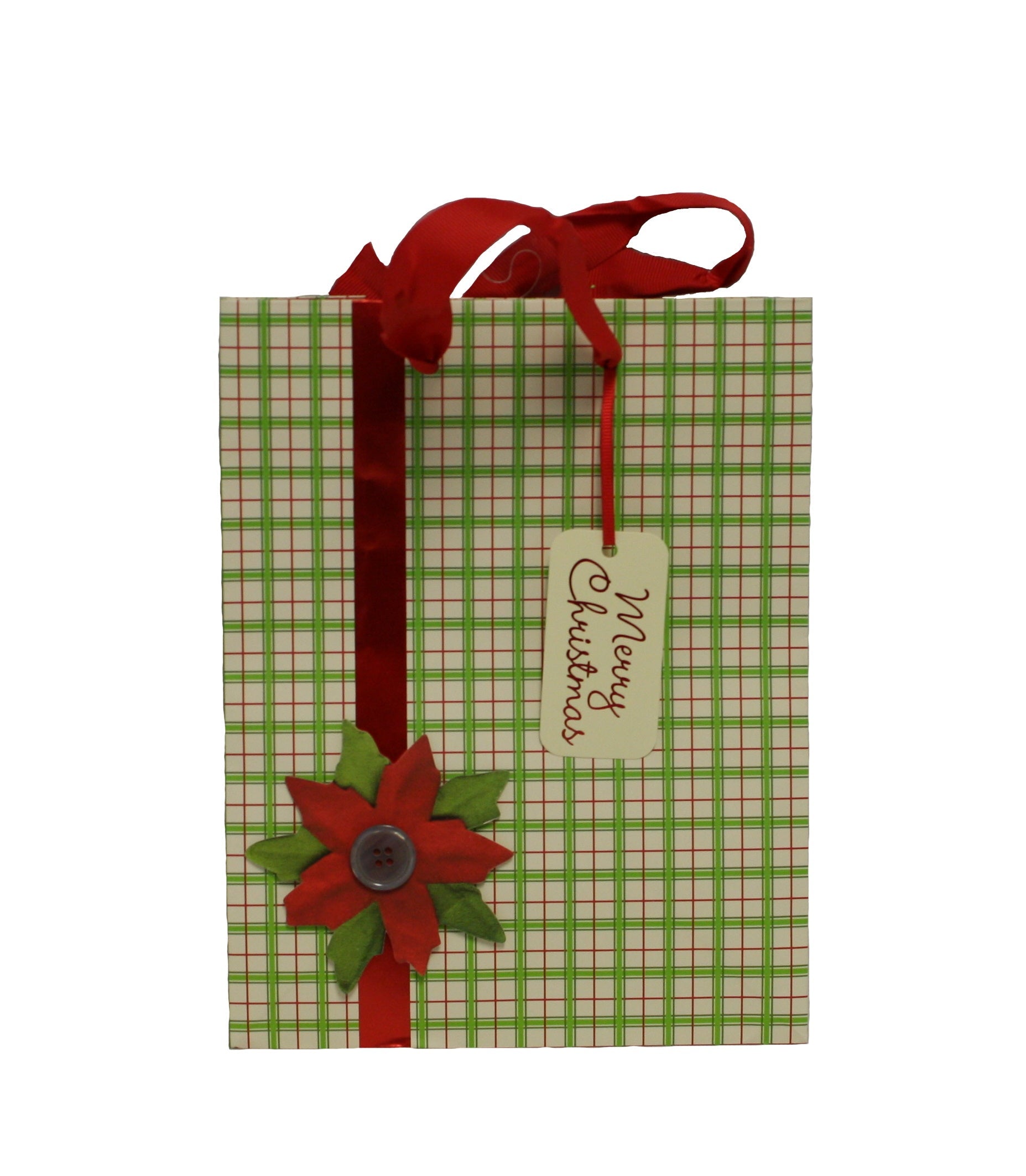 Paper Images Handmade Gift Bag - Pinecones Medium - Tampa Home & Garden Store