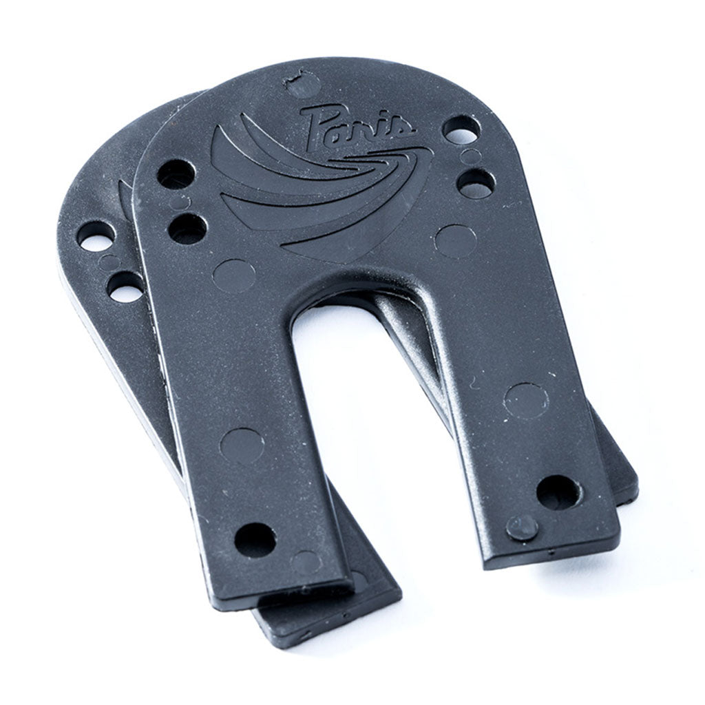 Paris 1/8in riser pads for skateboard trucks, black plastic spacers (2 pcs) Paris Truck Co on Tampa Home & Garden Store