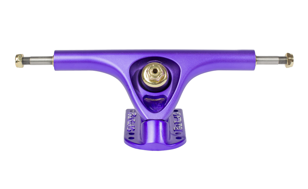 V3 Hollow Lite 180mm longboard trucks purple satin by Paris Truck Co on Tampa Home & Garden Store