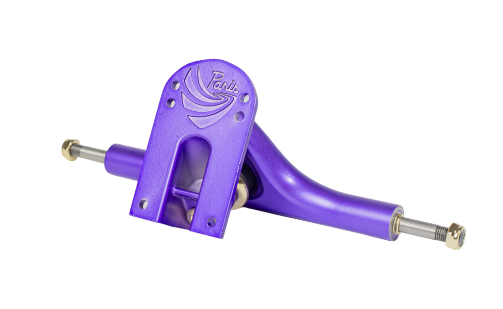 Longboard trucks Paris Truck Co V3 Hollow Lite 180mm 50º Purple Satin on Tampa Home & Garden Store