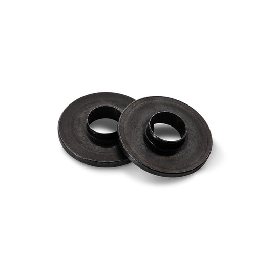 Paris Top Hat Washers, black metal; two washers with raised centers by Paris Truck Co on Tampa Home & Garden Store