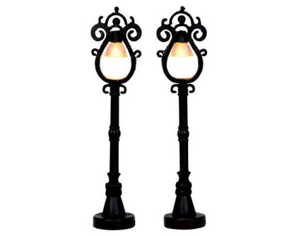Parisian Street Lamps - Set of 2 - Tampa Home & Garden Store