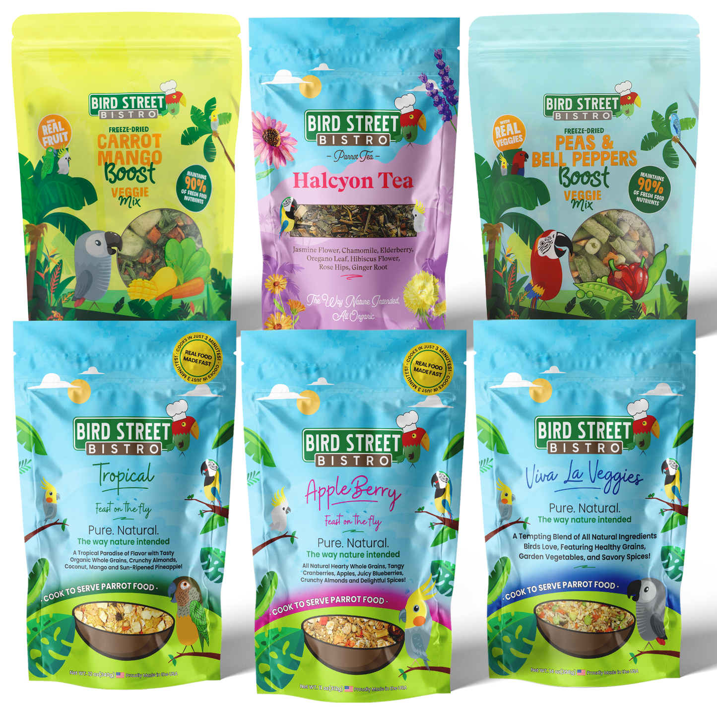 Parrot Food Super-Pack - Tampa Home & Garden Store