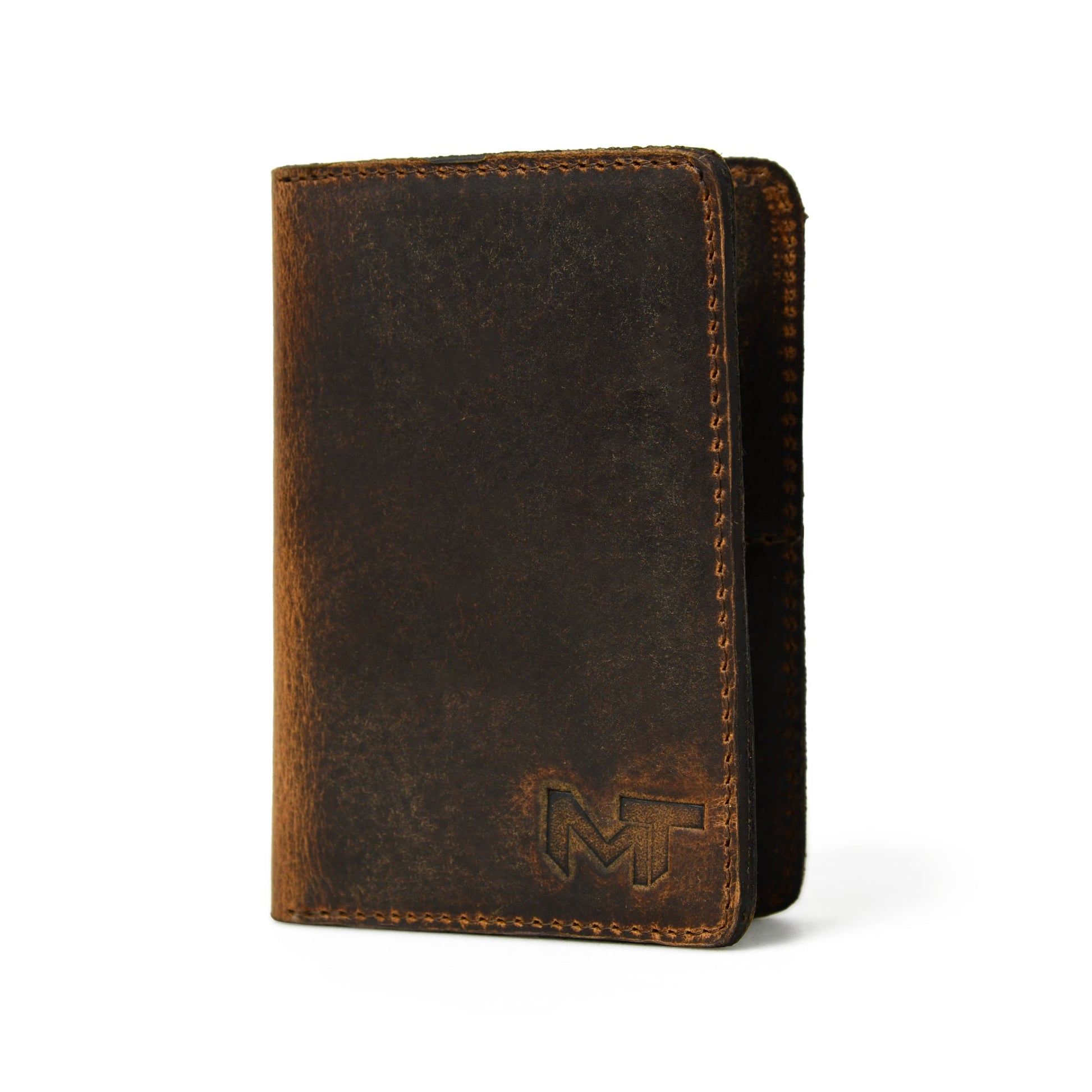 Passport Plus Leather Cover - Brown - Tampa Home & Garden Store