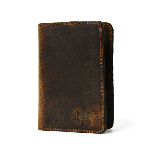 Passport Plus Leather Cover - Brown - Tampa Home & Garden Store