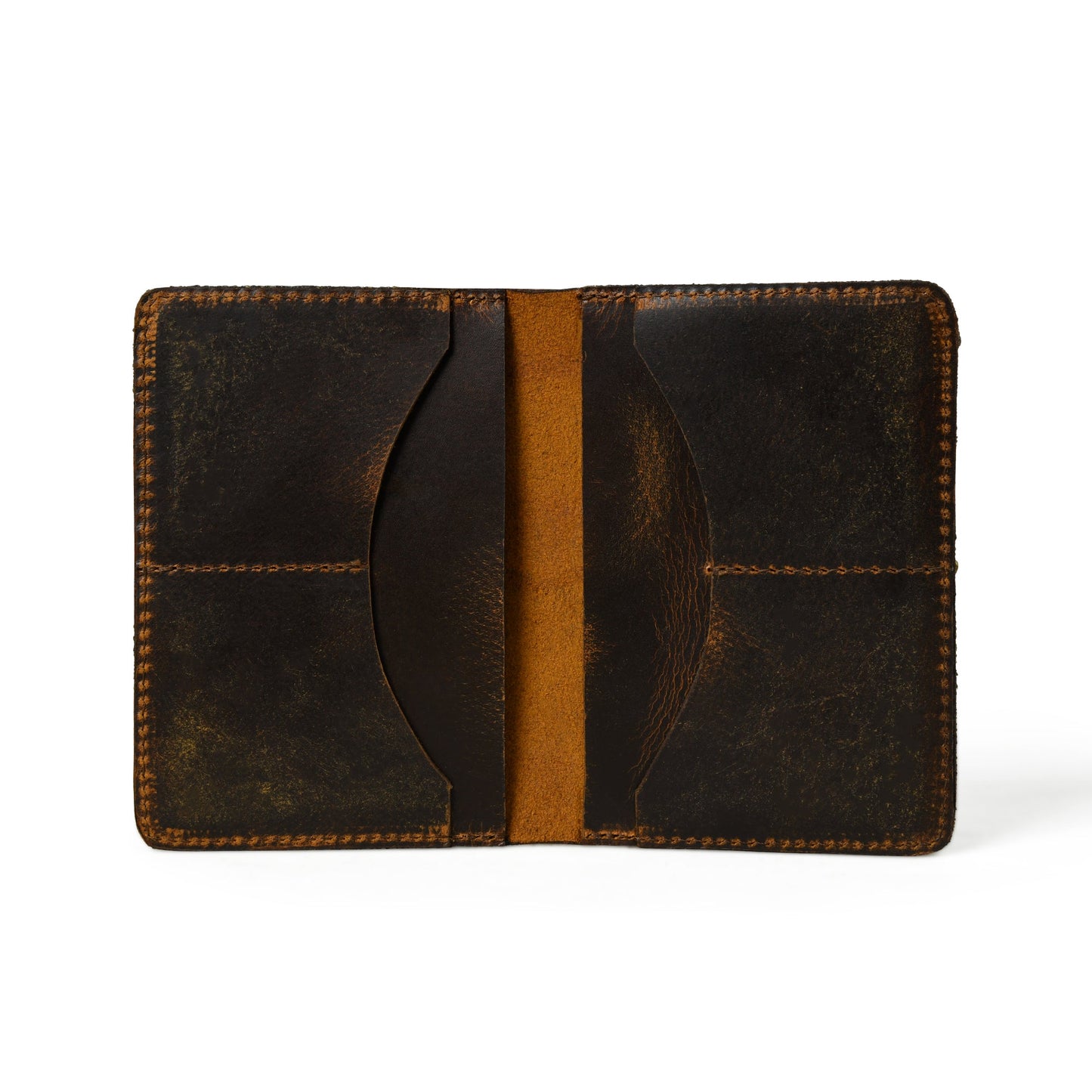 Passport Plus Leather Cover - Brown - Tampa Home & Garden Store