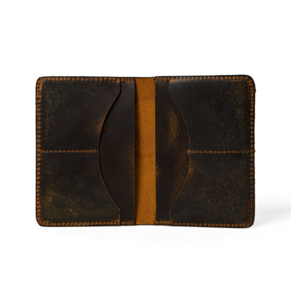 Passport Plus Leather Cover - Brown - Tampa Home & Garden Store