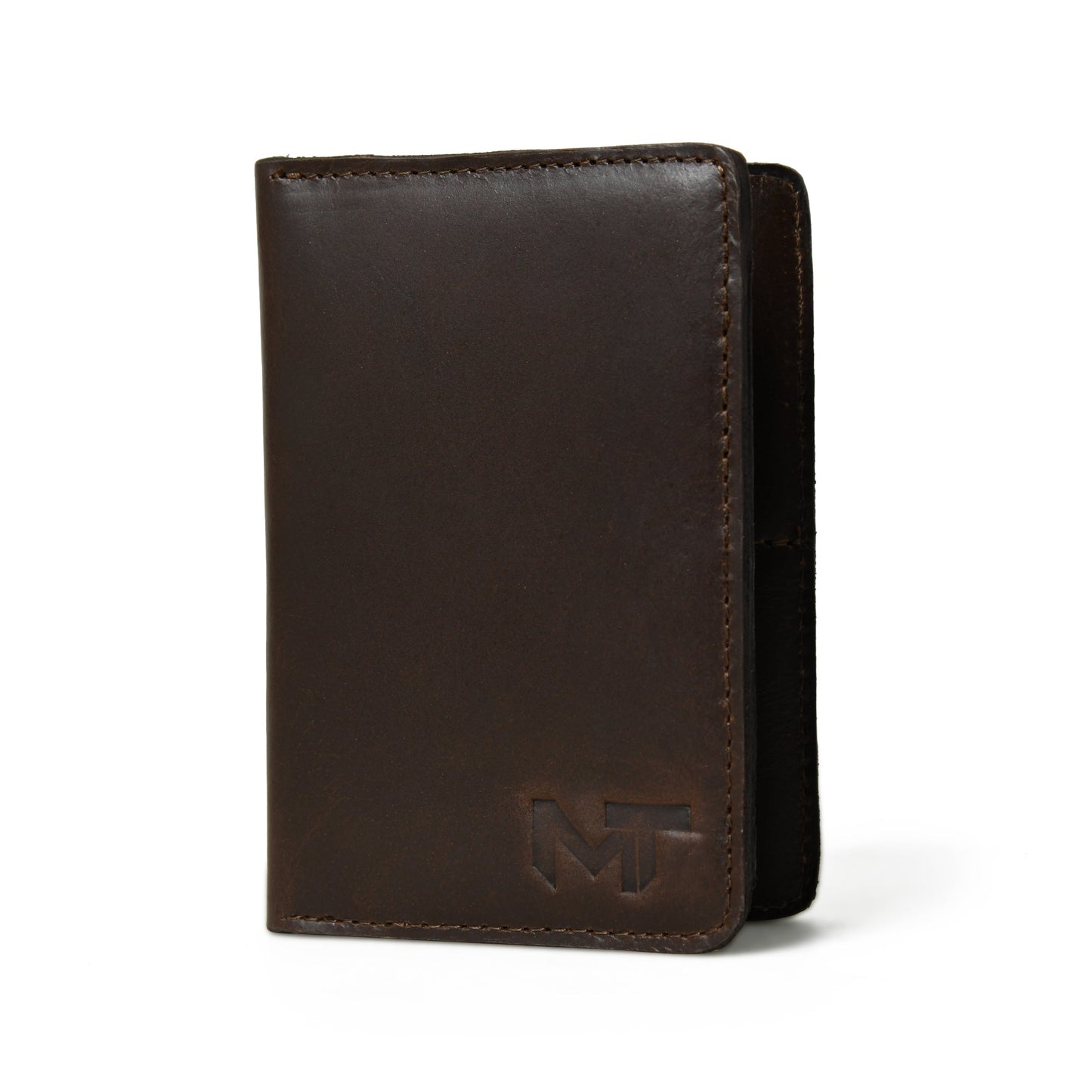 PassportPlus Leather Cover- Dark brown - Tampa Home & Garden Store