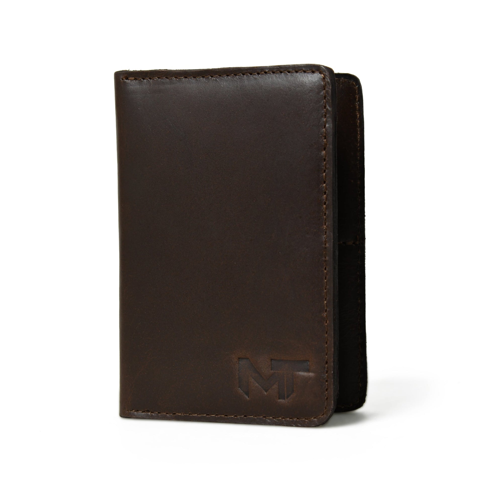 PassportPlus Leather Cover- Dark brown - Tampa Home & Garden Store