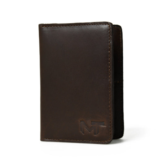 PassportPlus Leather Cover- Dark brown - Tampa Home & Garden Store