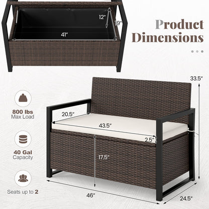 Patio Storage Bench