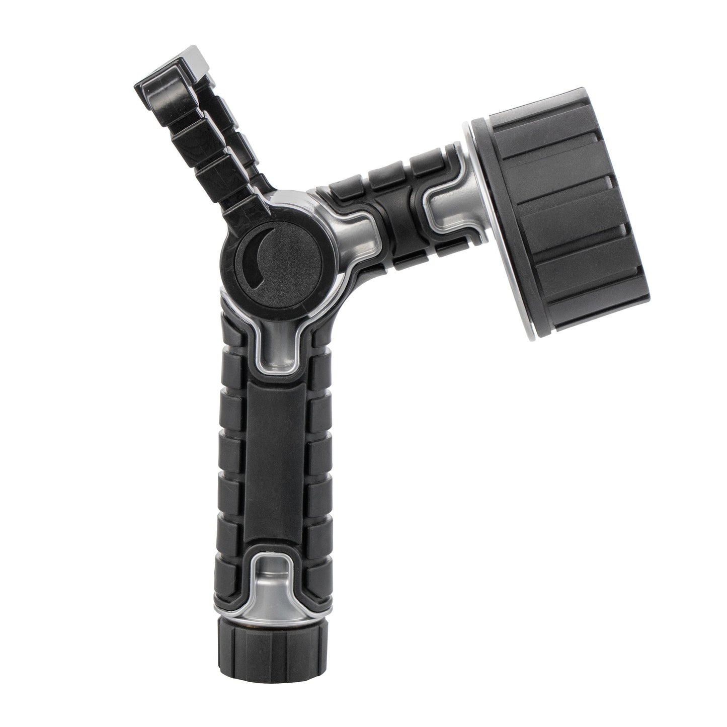 Hose end nozzle Orbit Irrigation, 6-pattern oversize multi-pattern with firehose handle and integrated swivel on Tampa Home & Garden Store