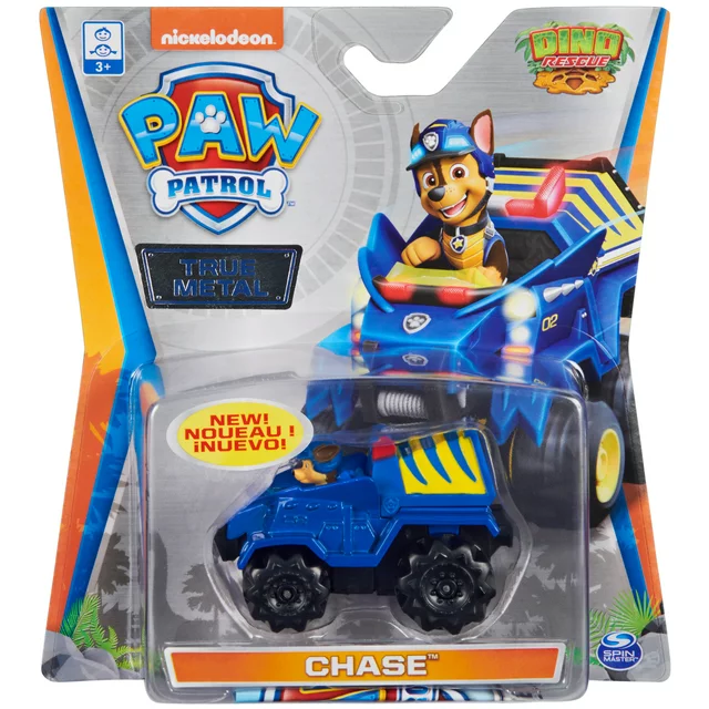 Paw Patrol True Metal - Dino Rescue Chase Diecast Car - Tampa Home & Garden Store