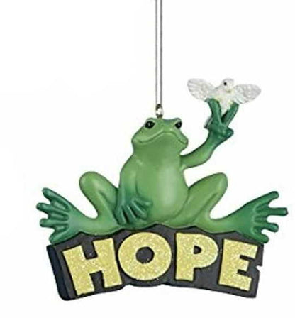 Peace Frog Ornament - Faith - Tampa Home & Garden Store