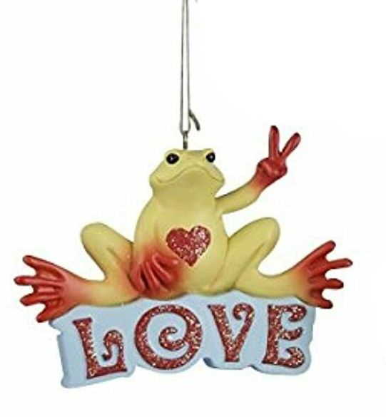 Peace Frog Ornament - Faith - Tampa Home & Garden Store