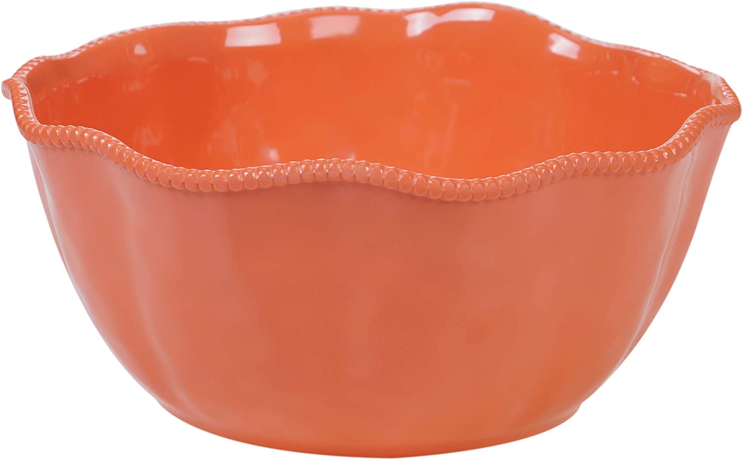 Peach Deep Bowl - Tampa Home & Garden Store