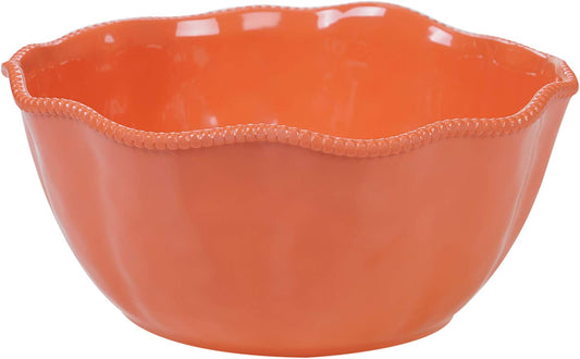 Peach Deep Bowl - Tampa Home & Garden Store