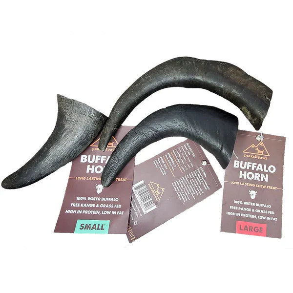 PeaksNPaws Water Buffalo Horn - 1 count - Tampa Home & Garden Store