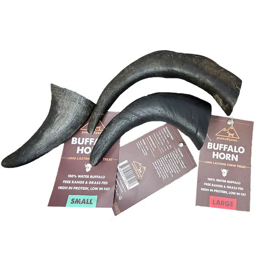 PeaksNPaws Water Buffalo Horn - 1 count - Tampa Home & Garden Store