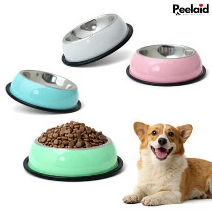 Peelaid™ Pastel Stainless Steel Pet Bowl - Tampa Home & Garden Store