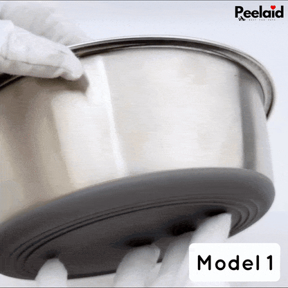 Peelaid™ Stainless Steel Anti-Slip Pet Bowl - Tampa Home & Garden Store