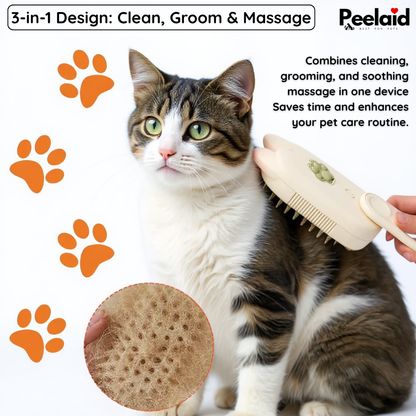 Peelaid™ Steam Pet Grooming Brush - Tampa Home & Garden Store