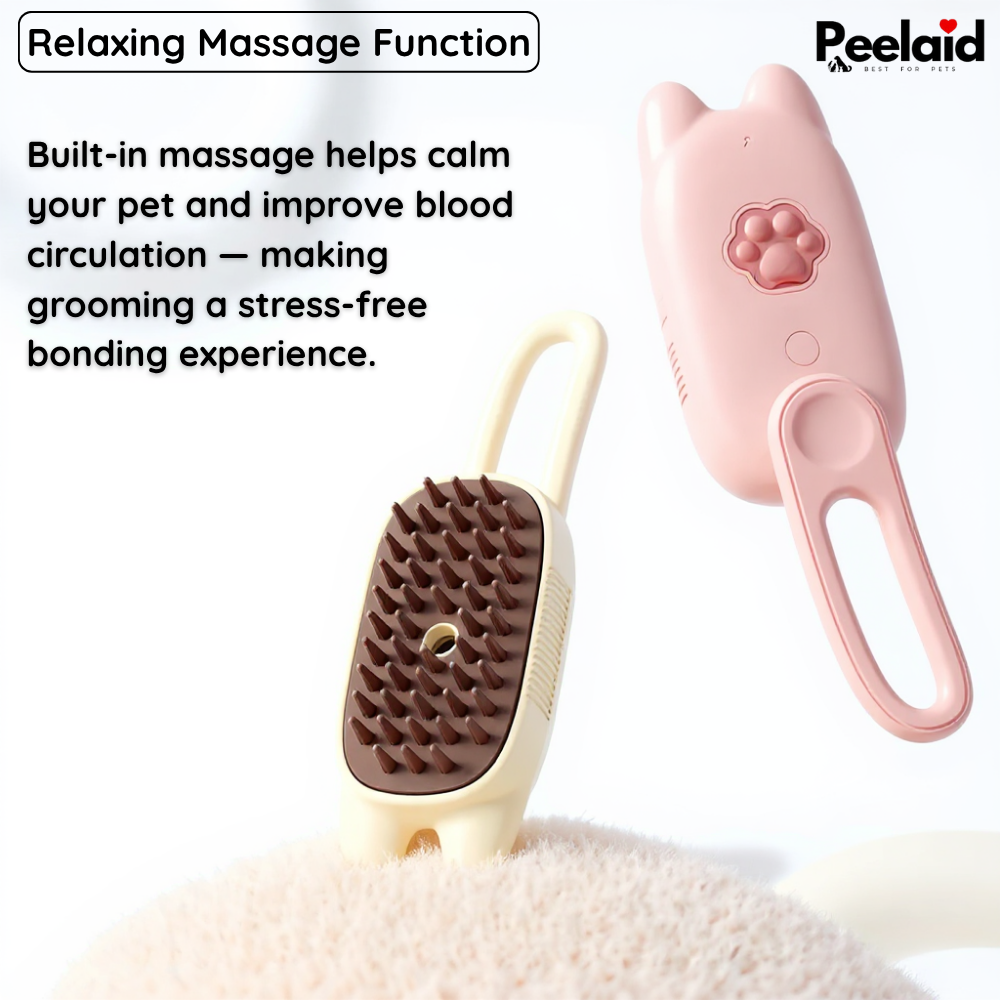Peelaid™ Steam Pet Grooming Brush - Tampa Home & Garden Store