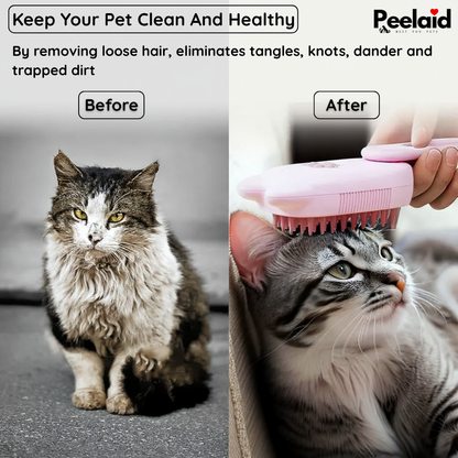 Peelaid™ Steam Pet Grooming Brush - Tampa Home & Garden Store
