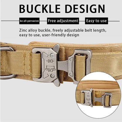 Peelaid™ Tactical Nylon Dog Collar with Metal Buckle - Tampa Home & Garden Store
