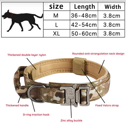 Peelaid™ Tactical Nylon Dog Collar with Metal Buckle - Tampa Home & Garden Store
