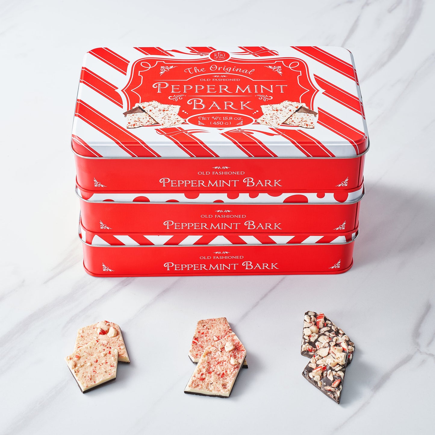 Chocolate Peppermint Bark Gift Set of Three